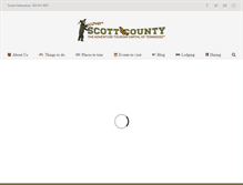 Tablet Screenshot of discoverscott.com